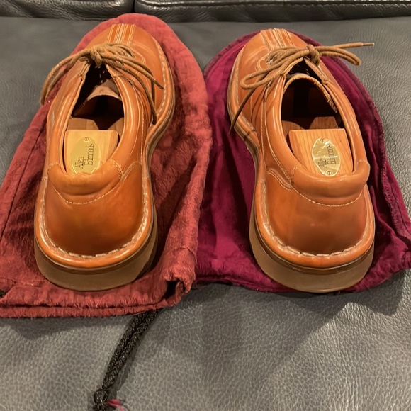 ALLEN EDMONDS BROWN LEATHER SHOE / Size 10 1/2